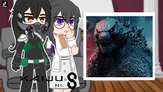 Third division react to Godzilla verse ll kaiju no.8 ll gacha reaction ll part 1/? ll