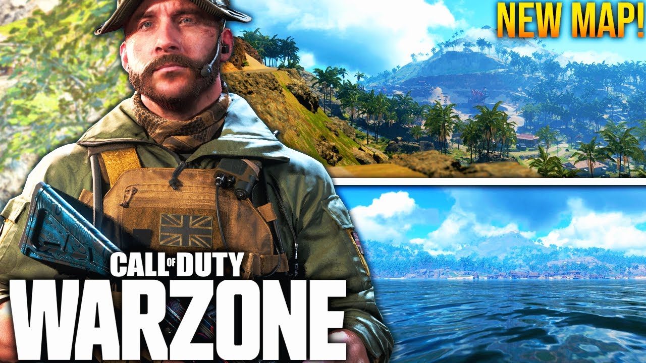 NEW WARZONE MAP REVEALED! (WARZONE PACIFIC MAP)