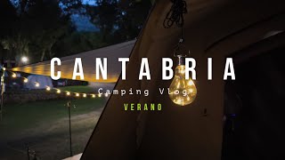 Camping de verano en Cantabria en Ramales de la Victoria  🏕️ | ASMR
