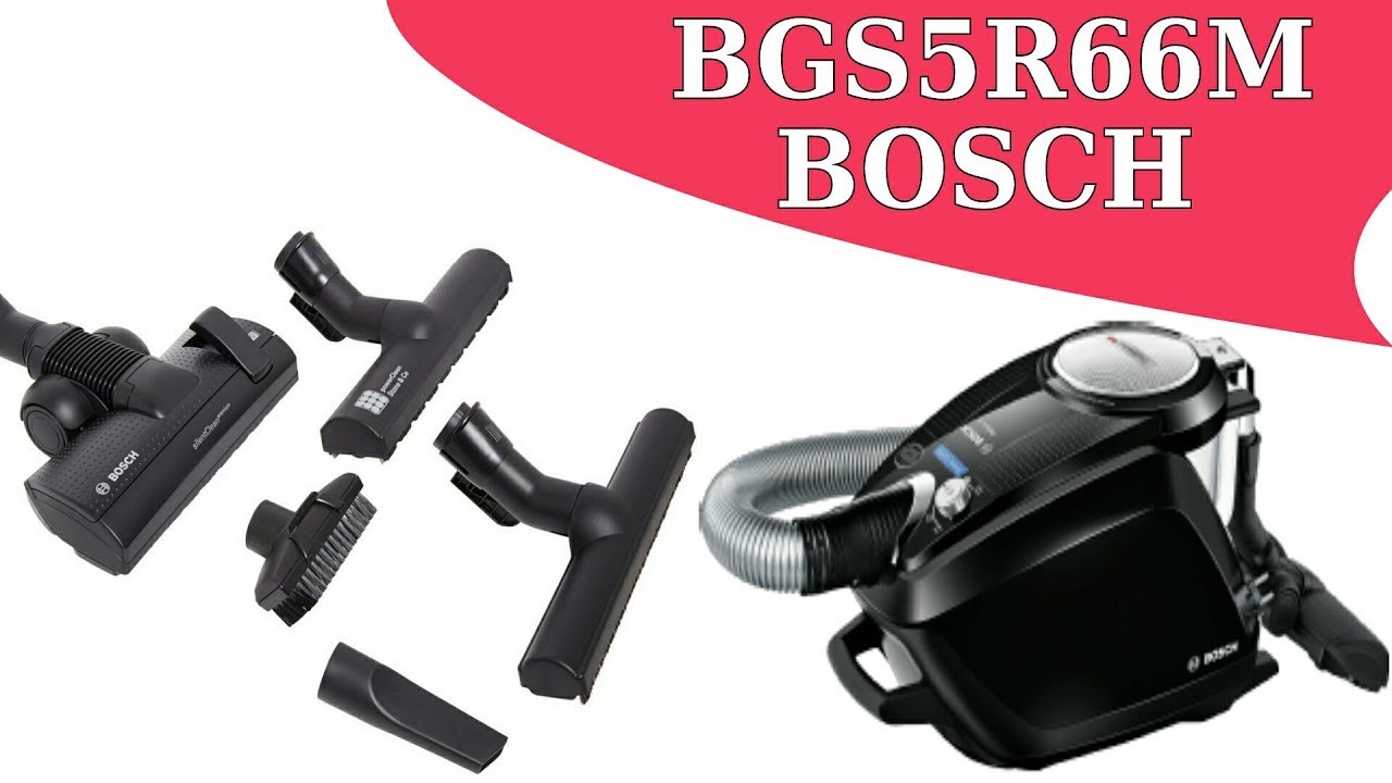 Bosch Stofzuiger Relaxx'x Prosilence 66 BGS5R66M - YouTube