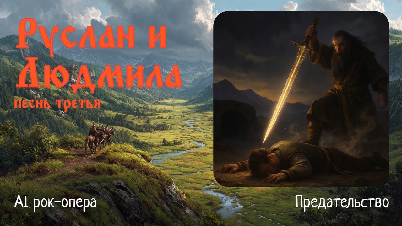 Пушкин — Руслан и Людмила | Предательство | Metal AI Cover | #39