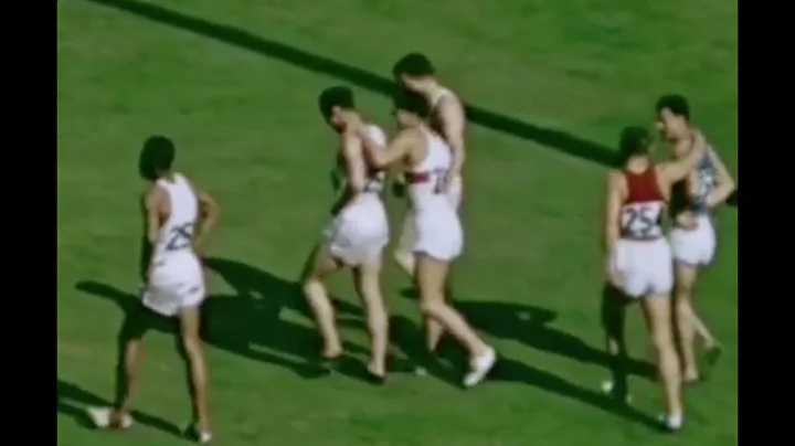 Melbourne 1956  [Lee Calhoun] 110m Finale (Amateur...