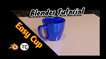 Easy How To Model A Cup  Using Blender SUBSCRIBE 👍(Beginner Tutorial)