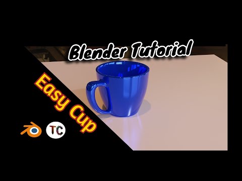 Easy How To Model A Cup  Using Blender SUBSCRIBE 👍(Beginner Tutorial)