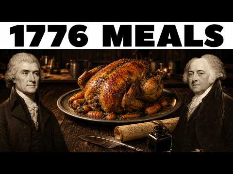 25 Foods Americans ACTUALLY Ate at the FIRST Fourth of July in 1776