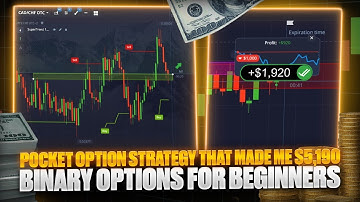 POCKET OPTION STRATEGY | THAT MADE ME $5,190 | BINARY OPTIONS FOR BEGINNERS | BINARY OPTION TRADING