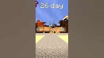 BUILDING KRUSTY KRAB IN 100 DAYS IN MINECRAFT #shorts