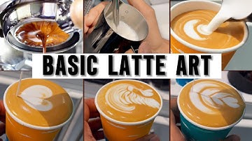 POV- Basic Latte Art Tutorial 2024 | A Step-by-Step Guide to Beginners Barista | Barista Ali