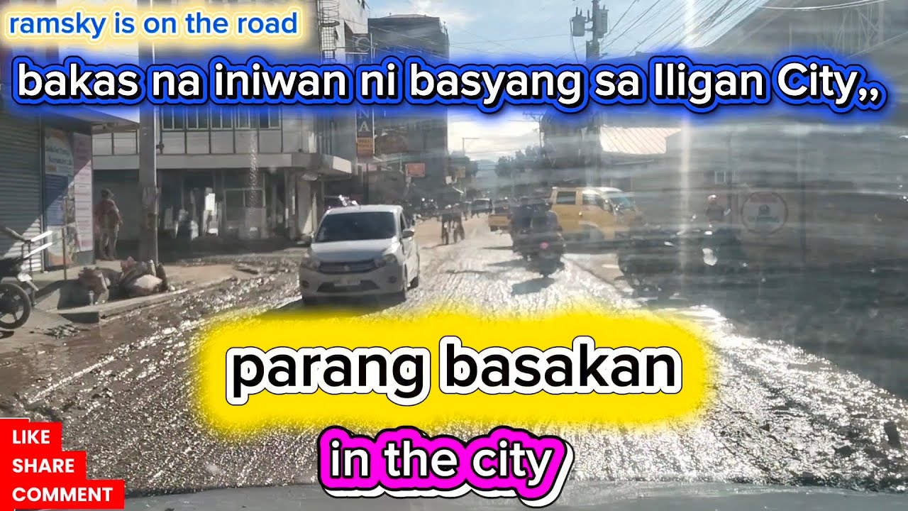 Iligan City down town nag mistulang ( basakan )