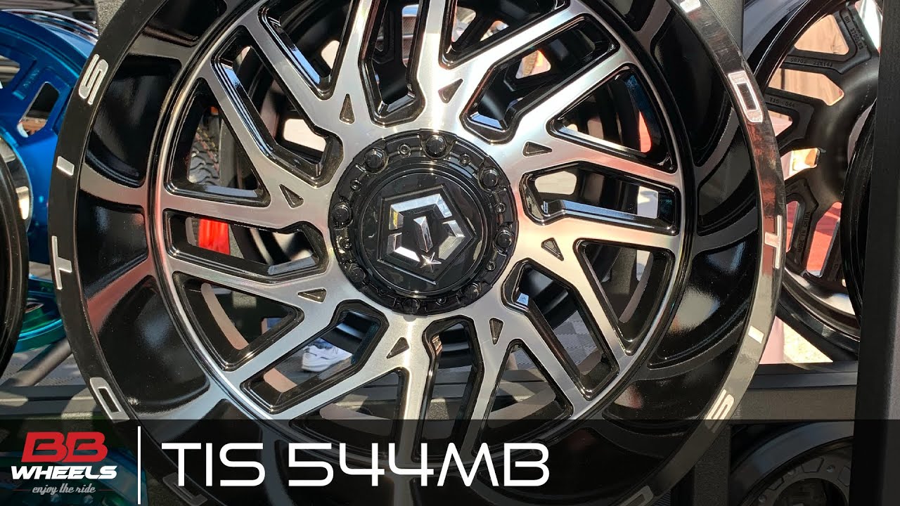Tis 544mb Wheels Rims x10 6x135 6x5 5 6x139 7 Gloss Black Machined 25 544mb Tis 544mb Wheels Rims x10 6x135 6x5 5 6x139 7 Gloss Black Machined 25 544mb