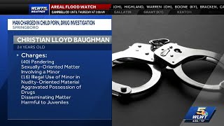Springboro man indicted on nearly 60 charges involving drugs and child pornography