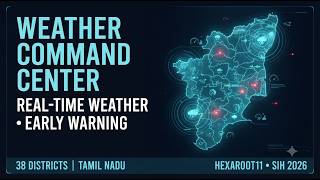 Weather Command Center | SIH26077| Smart India Hackathon | Team HEXAROOT11 screenshot 4