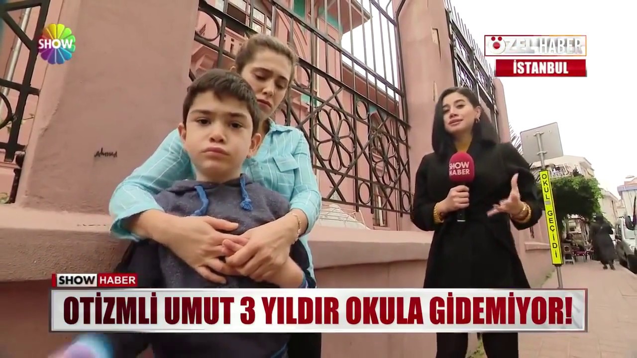 Otizmli Umut 3 yıldır okula gidemiyor!