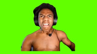 iShowSpeed "Who TF is Giga Ni**a?!" - Green Screen