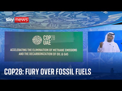 Cop28: fury over draft plan to not 'phase out' fossil fuels