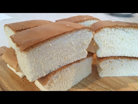 PAMBIQ BİSKVİT-Yapon biskviti.Японский хлопковый бисквит-- Cotton Sponge Cake Recipe