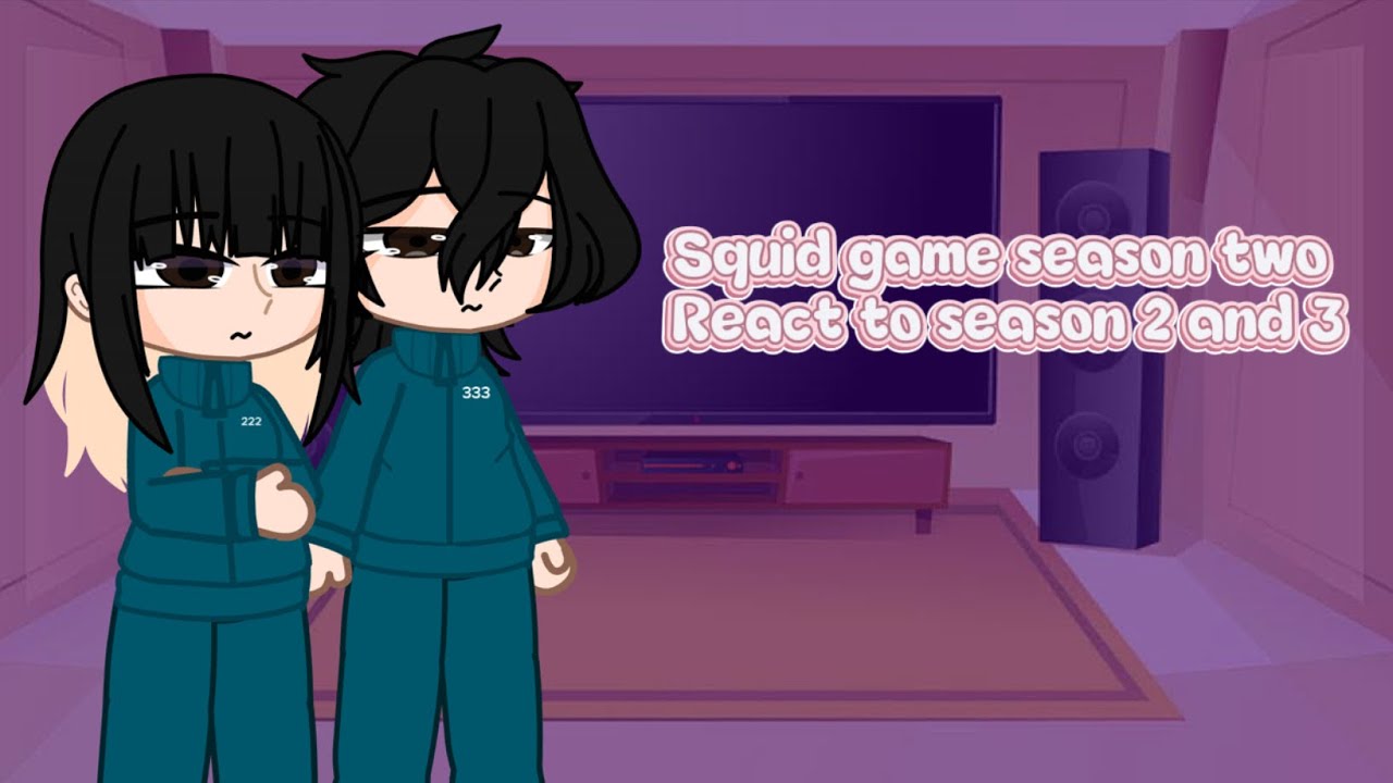 Squid game season two react to season 2 and 3|| GCRV