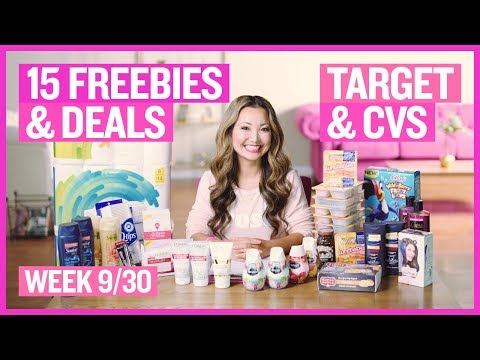 ★ 8 FREEBIES – Target & CVS Coupon DEALS (Week 9/30 – 10/6)