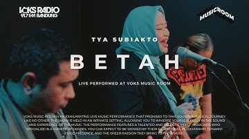 Tya Subiakto - Betah | Live at Voks Music Room