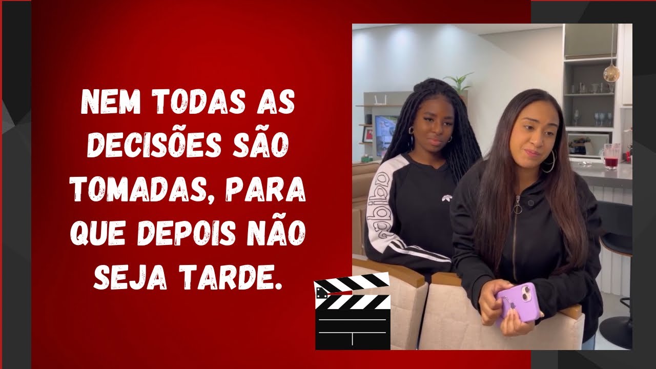 Nem todas as decisões são tomadas, para que depois não seja tarde.