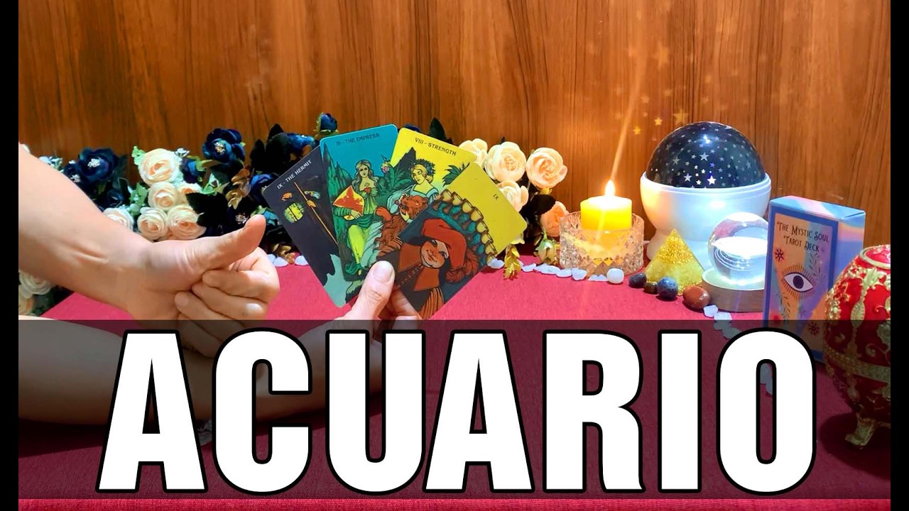 ACUARIO COMIENZA ALGO IMPACTANTE Y UNA PERSONA CLAVE PROVOCA UN CAMBIO QUE HARÁ GIRAR TU MUNDO