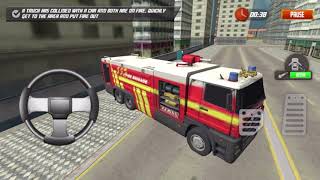 เกมนักกู้ภัย รถดับเพลิง 🚨911 Emergency Rescue Sim 2020 - Android iOS Gameplay #1 screenshot 2