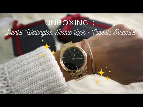 UNBOXING: Daniel Wellington Iconic Link Watch + Classic Bracelet