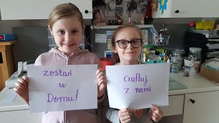 Zostań w Domu - Craftuj z nami .  Kartka urodzinowa