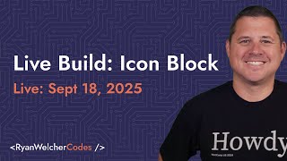 Building the new Icon Block for WordPress core: Part 2