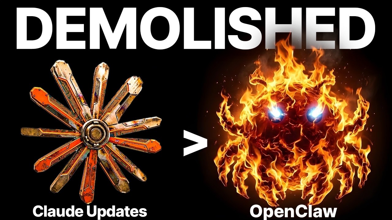 NEW Claude Updates DESTROY OpenClaw!