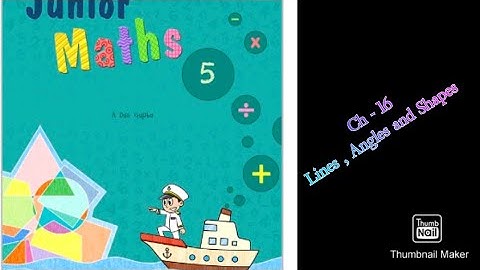 Class V , Ch-16 , Lines ,Angles and Shapes (Concept of Angles)