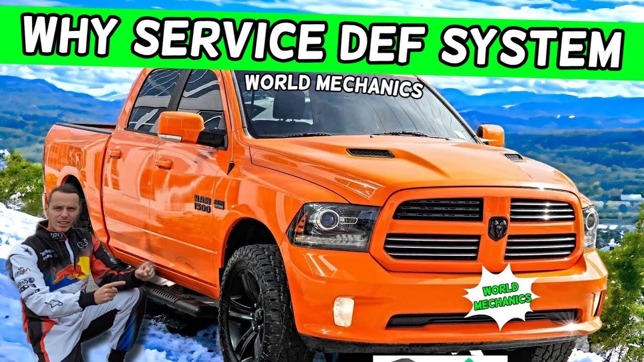 What Does Service Def System See Dealer Mean DODGE RAM WHY SERVICE DEF SYSTEM SEE DEALER DODGE RAM 1500 2500 3500