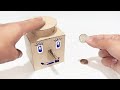 Make A Coin Box | From Cardboard | Personal Money Box | Coin Saving Bank | Pro Mini Gears