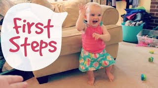 Babies Walking for the First Time | Baby's First Step Video Compilation