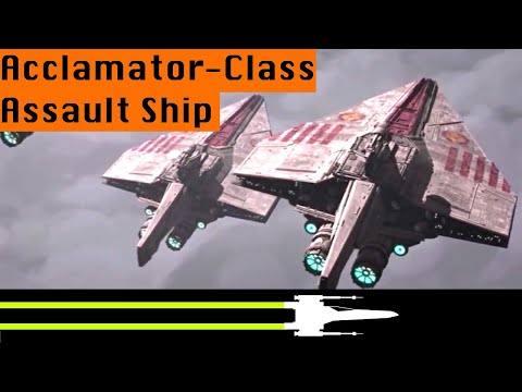 The Acclamator-Class Assault Ship, The Republic's Troop Hauler | Star Wars Canon Lore