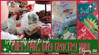 A very merry CHRISTMAS GROCERY HAUL | Avoiding the crowds &amp; crazy this holiday season! VLOGMAS day12