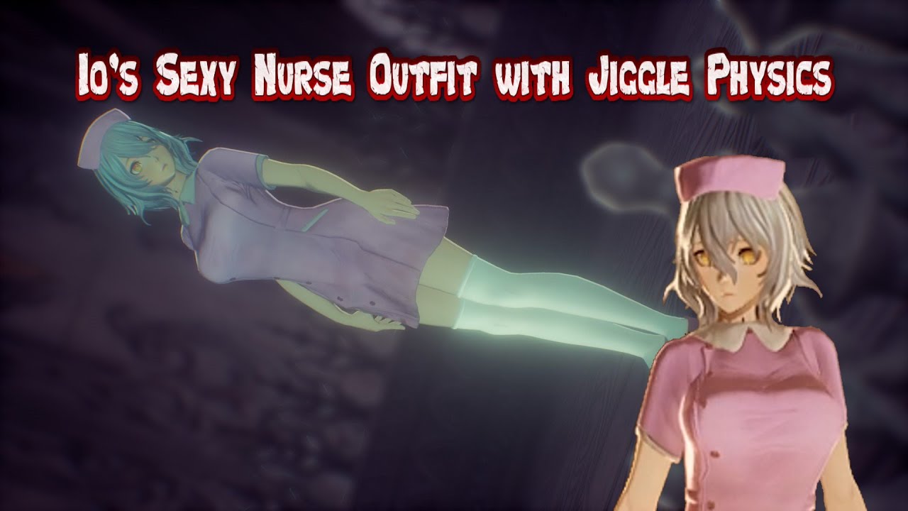 Code Vein Mod Showcase - Io's Festive Outfit with Jiggle Physics 