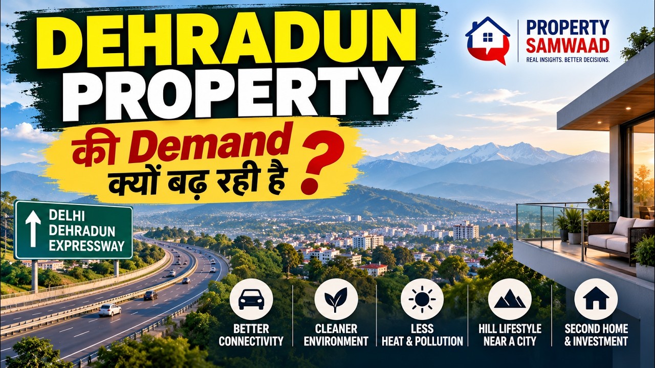 Dehradun Property Market: Demand क्यों बढ़ रही है? | Delhi–Dehradun Expressway का असर?