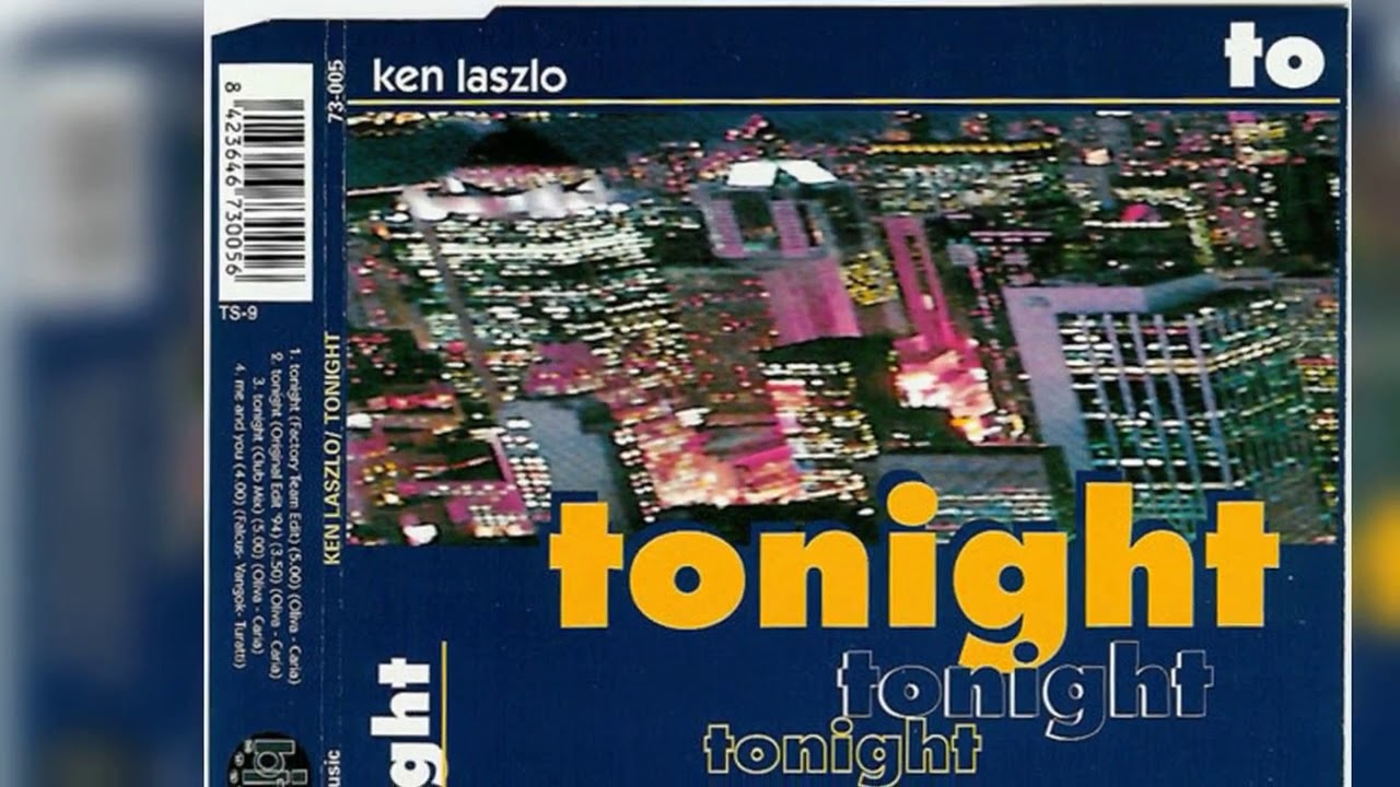 Ken Laszlo - Tonight '94 (1994) (CD Maxi-Single) (Italo-Disco