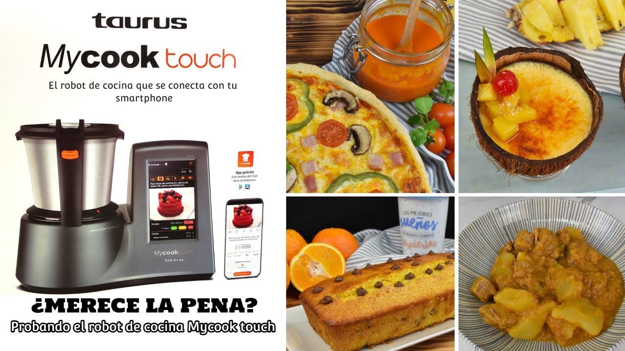 Probando la mycook touch ¿Merece la pena? Incluye RECETA DE ESTOFADO -  YouTube