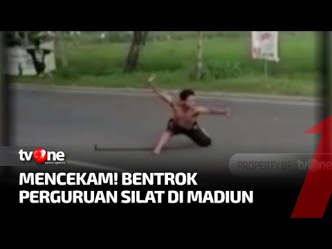 Saling Ejek, Dua Kubu Perguruan Silat Terlibat Bentrok | Kabar Siang tvOne