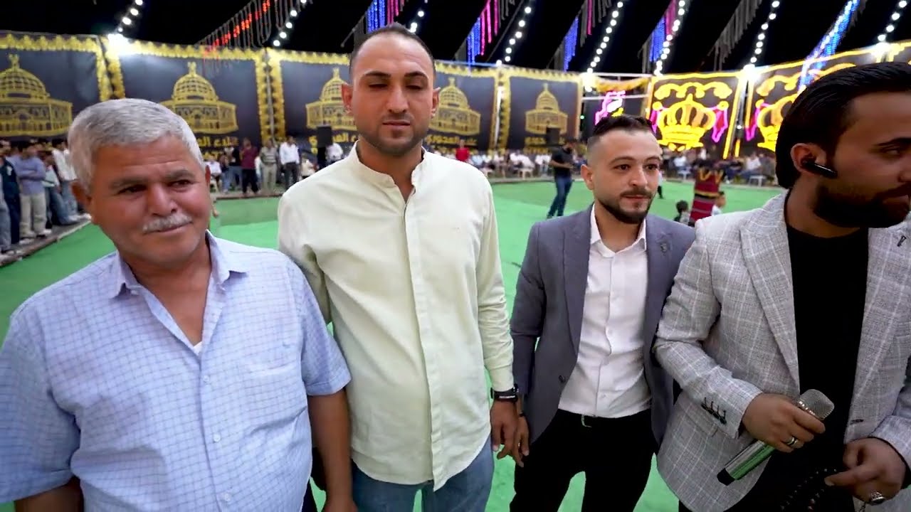 الفنان صخر الجازي _ افراح آل ابو اصبع  حفل سهرة العريسين عمر وعامر ابو اصبع _ الحفله كامله