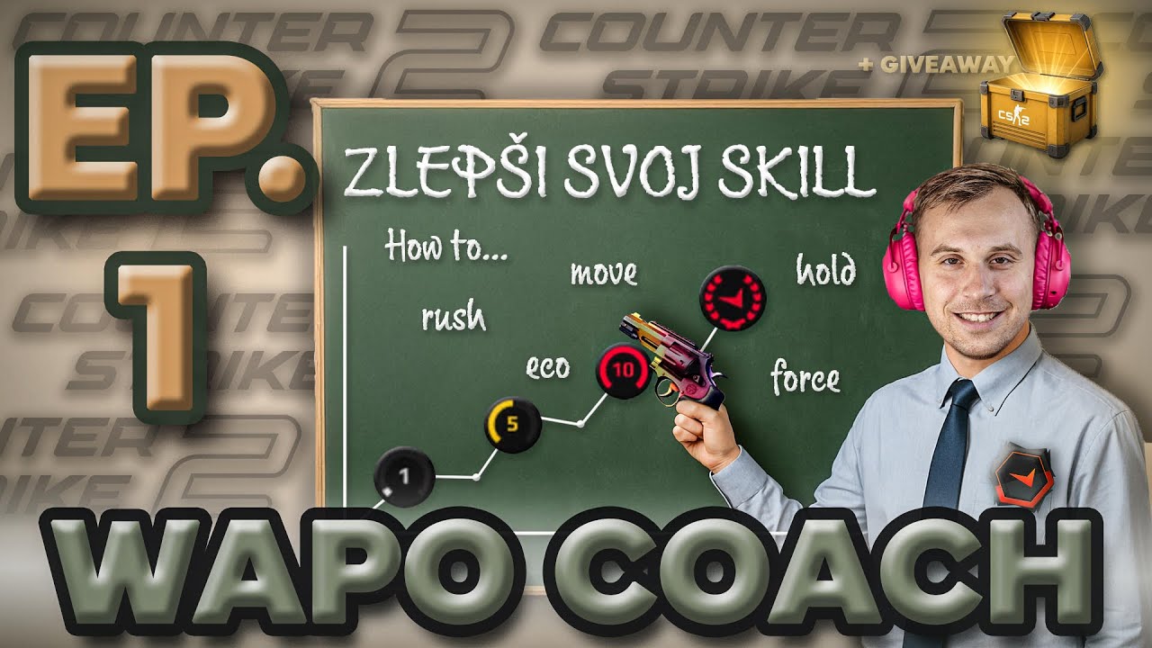 Wapove užitočné tipy #1 - Ako nastaviť server a smoke na Mirage + SKIN giveaway 🎁