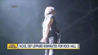 Stevie Nicks, Def Leppard among first-time Rock and Roll Hall of Fame nominees