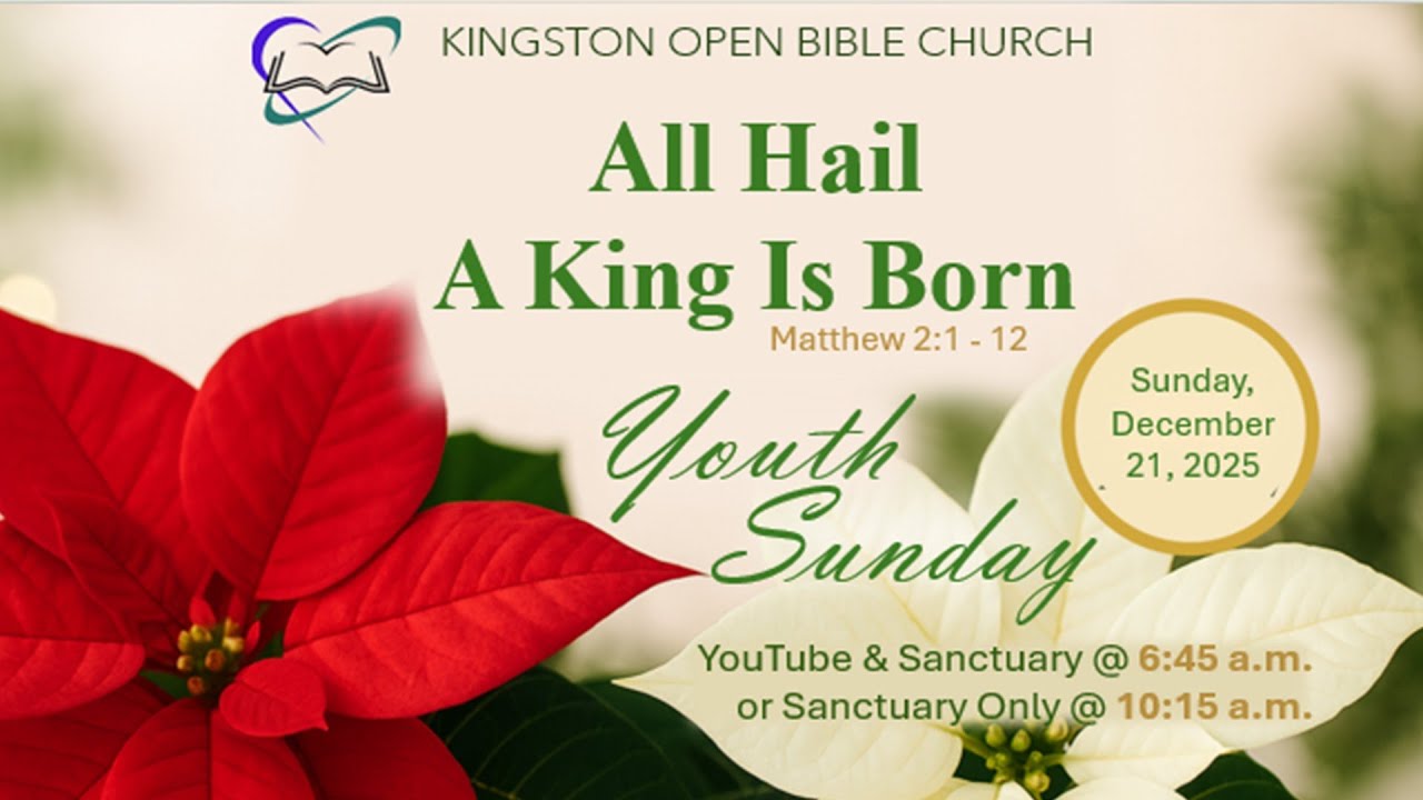 KOBC II Youth Sunday Service II Sis,. Brittania Smith ll December 21, 2025