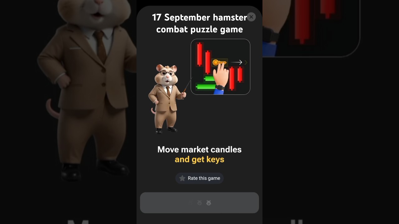 17 September hamster combat puzzle minigames solve easily