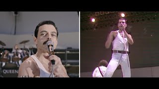 Bohemian Rhapsody - Live Aid Side by Side: \\