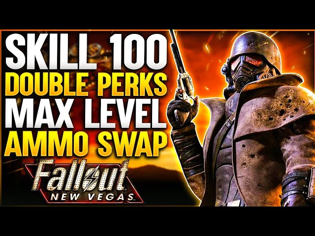 fallout New Vegas Max Skills & Max Perk & SPECIAL Guide all levels 