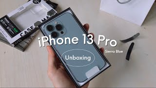 iPhone 13 Pro Unboxing + Accessories | แกะกล่องไอโฟน 13 โปร + ย้ายข้อมูล 📲