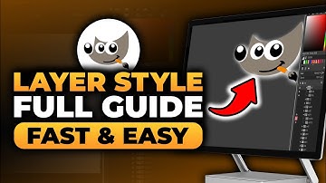 Layer Style in GIMP (BEST FULL GUIDE) | FAST & EASY | NO Yapping, To The Point! | GIMP Layer Style